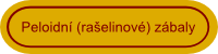 Peloidní (rašelinové) zábaly